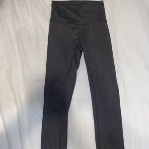 Lululemon Grey Wunder Under Pant.